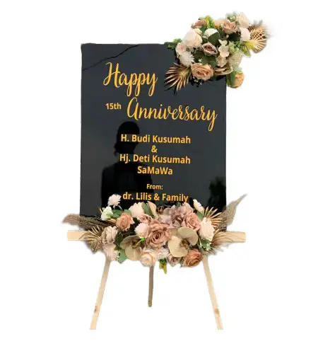 Papan Bunga Akrilik barru